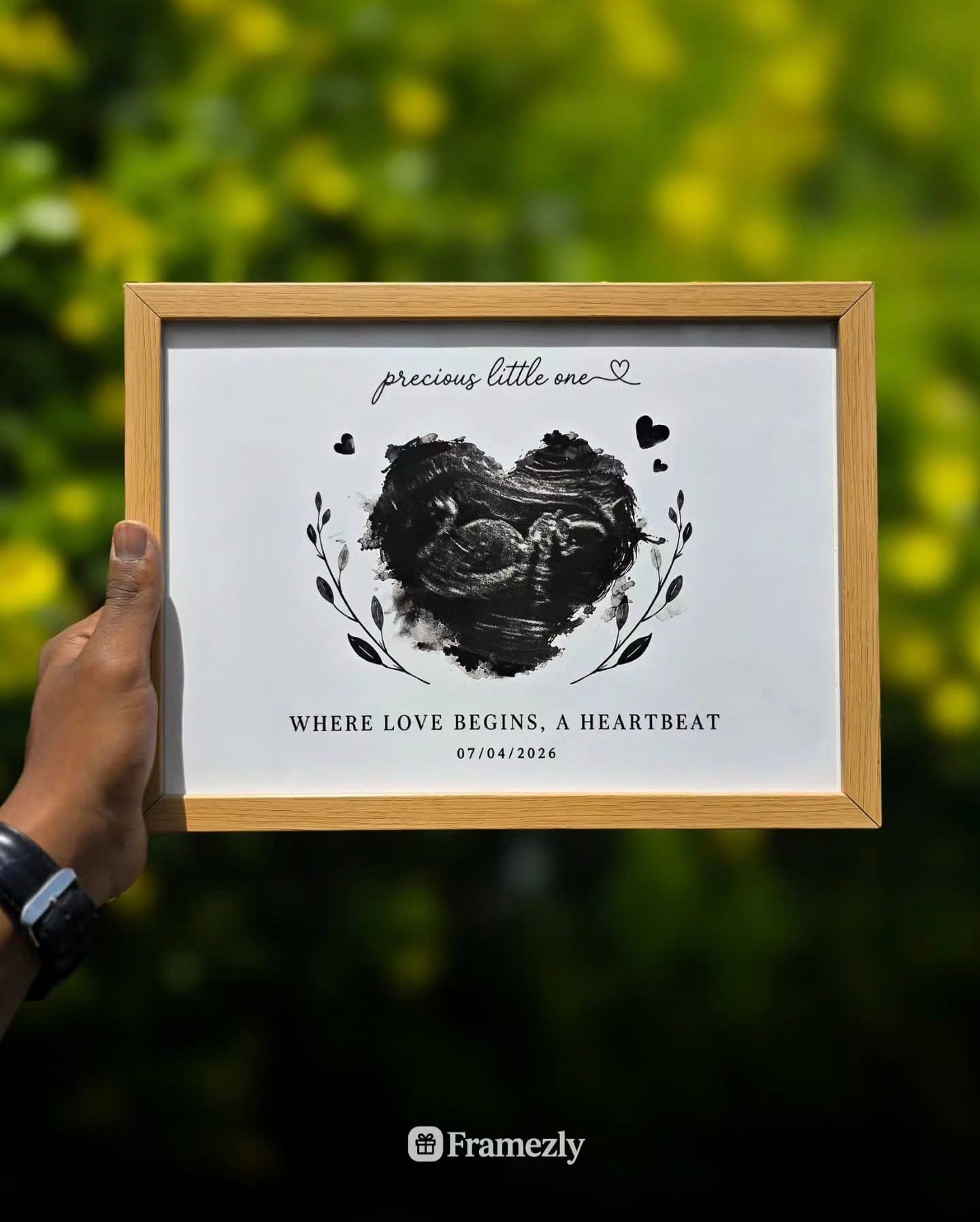 Baby Scan Frame