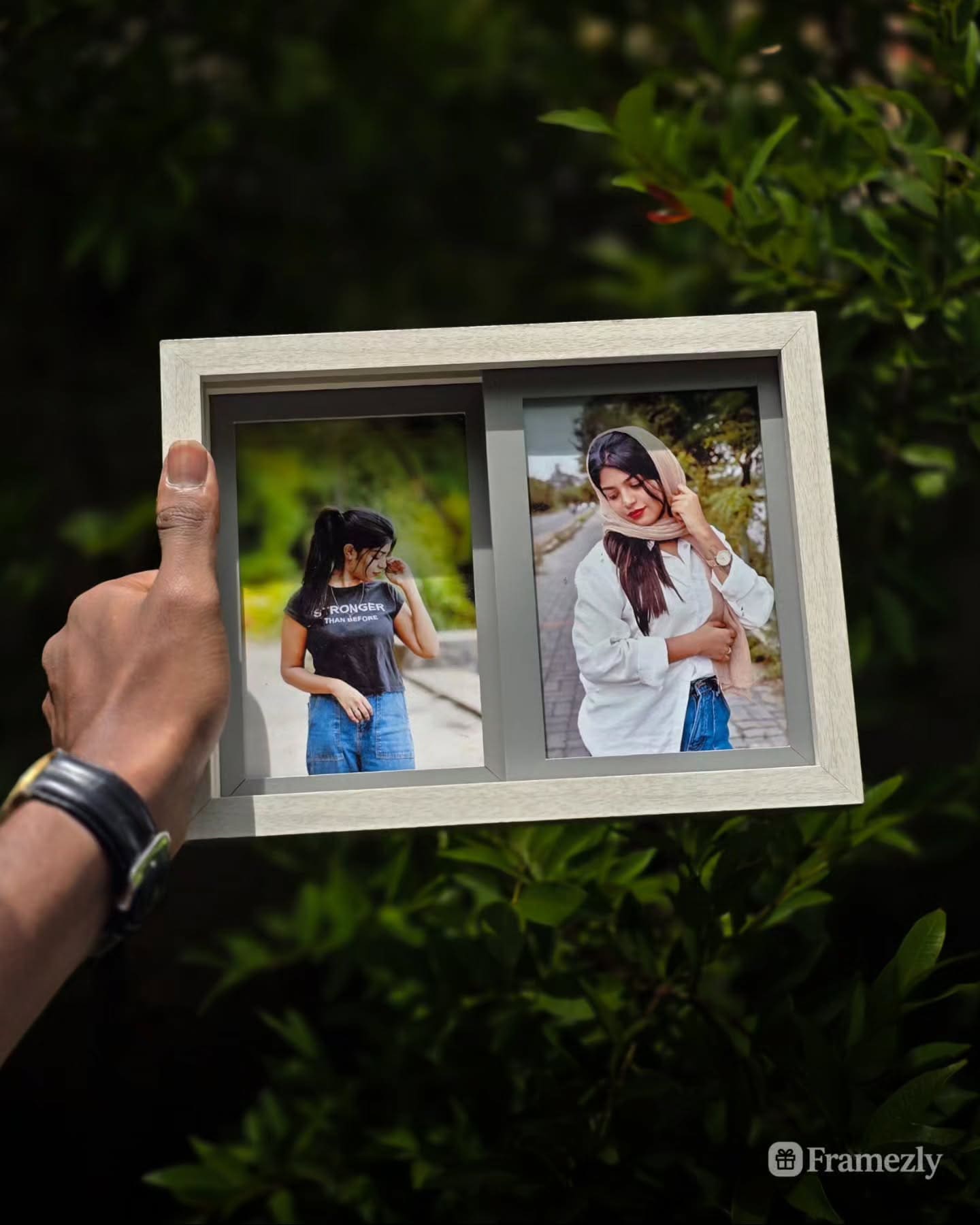 Sliding Dual Frame